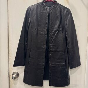 Danier Genuine Leather Spring/Autumn Coat
